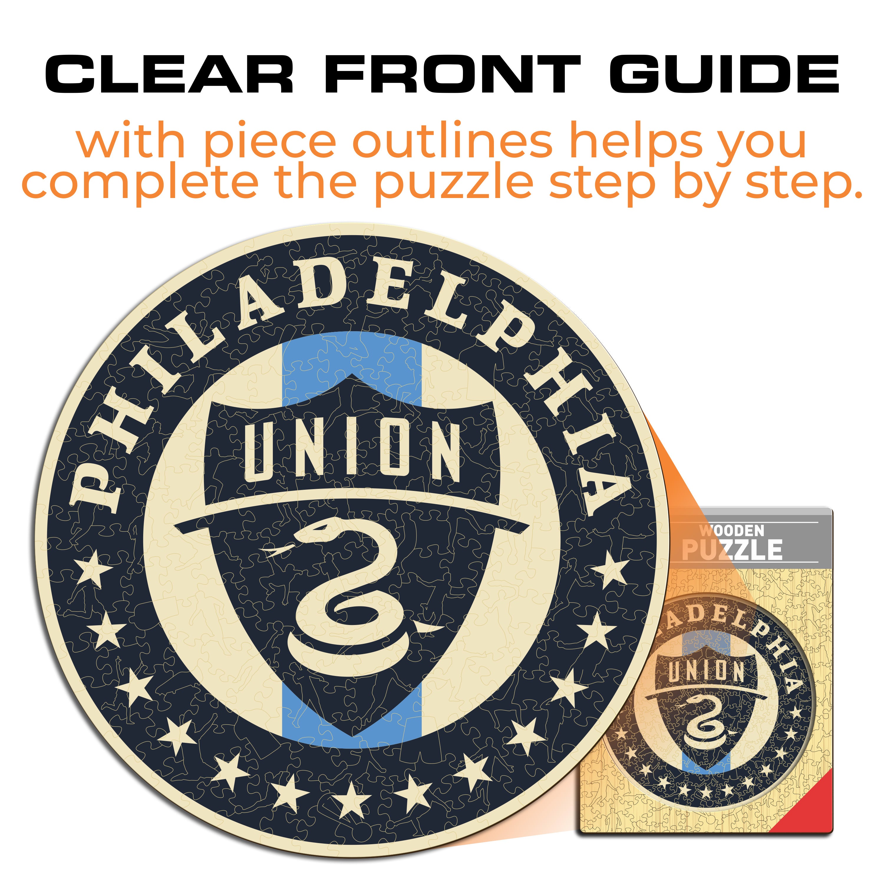 Philadelphia Union® Logo - Wooden Puzzle