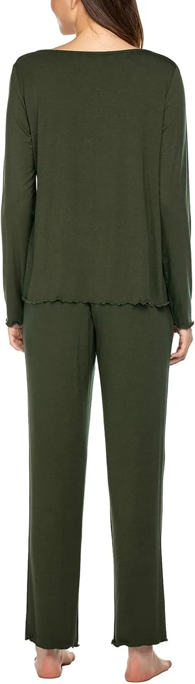 Womens Pajama Sets 2 Piece Lounge Set Fall Winter Pajamas