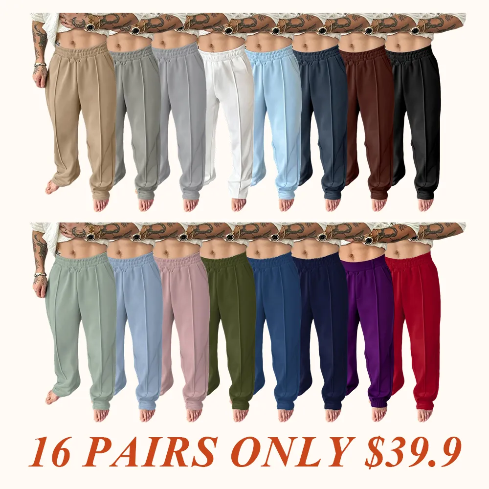 Men's and Women's Casual Street Style Joggers, High-Street Hip-Hop Design, Comfortable All-Season Pants for Daily Wear