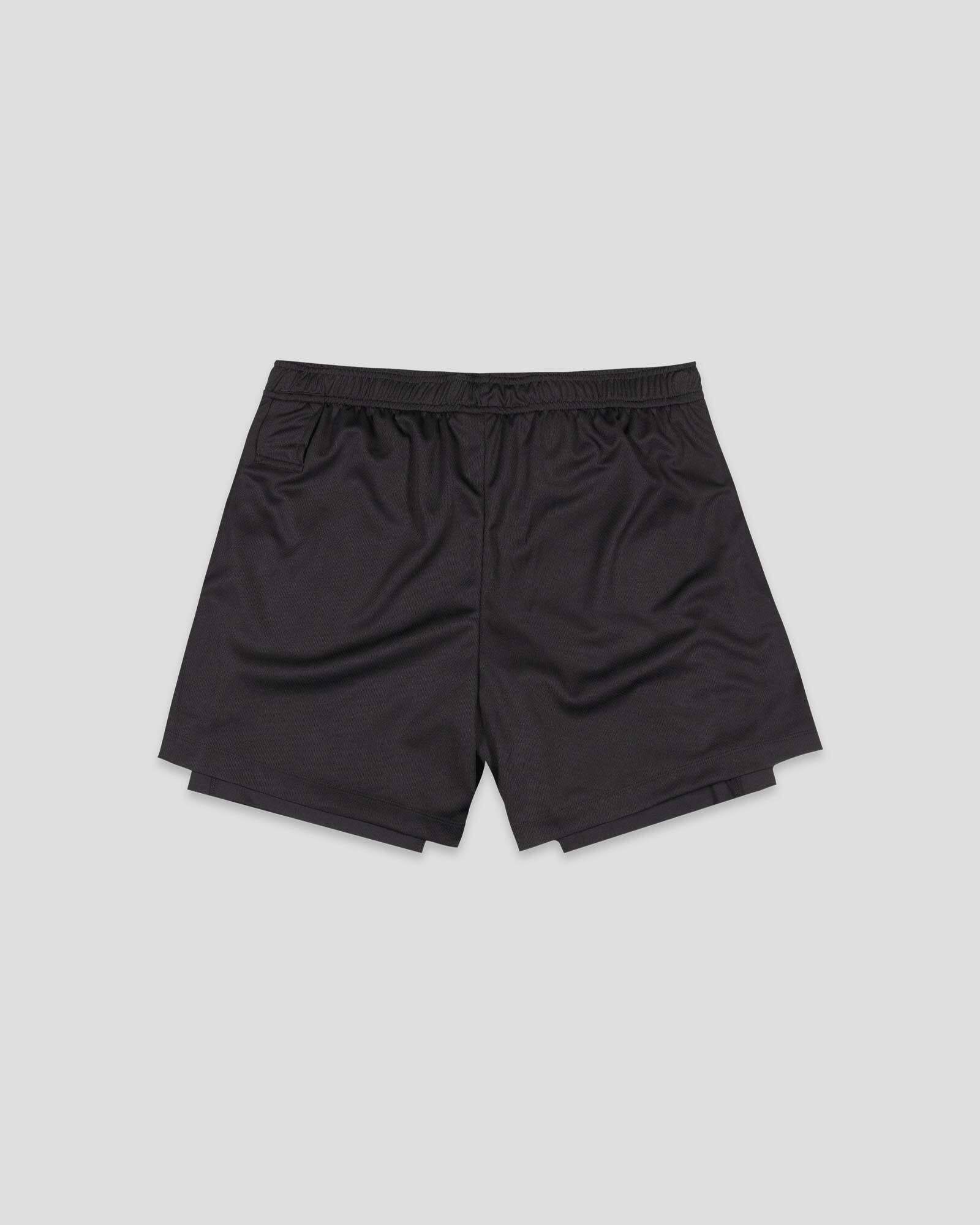 Diamond Air Liner Mesh Training Shorts (Black) - Youth