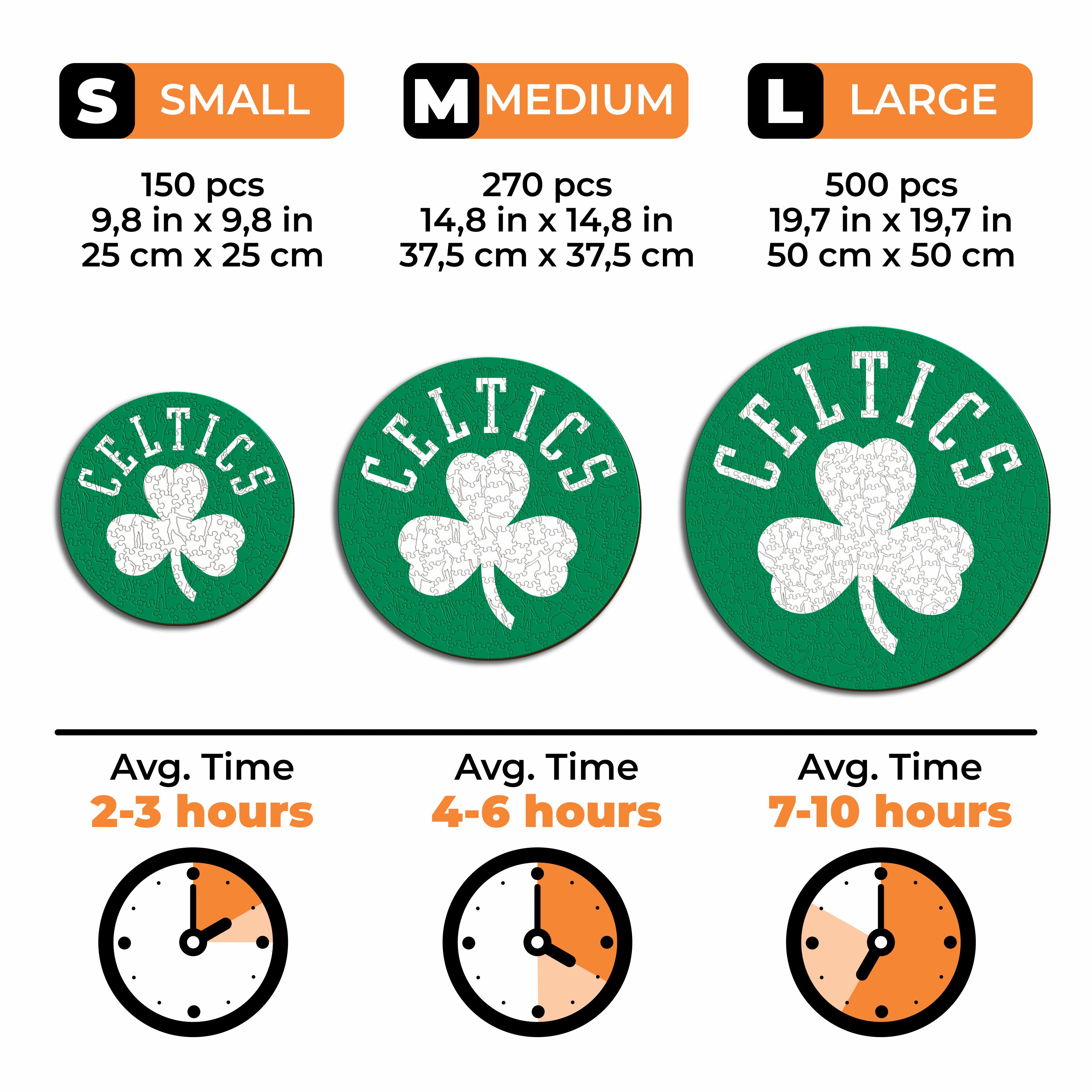 Boston Celtics™ - Wooden Puzzle