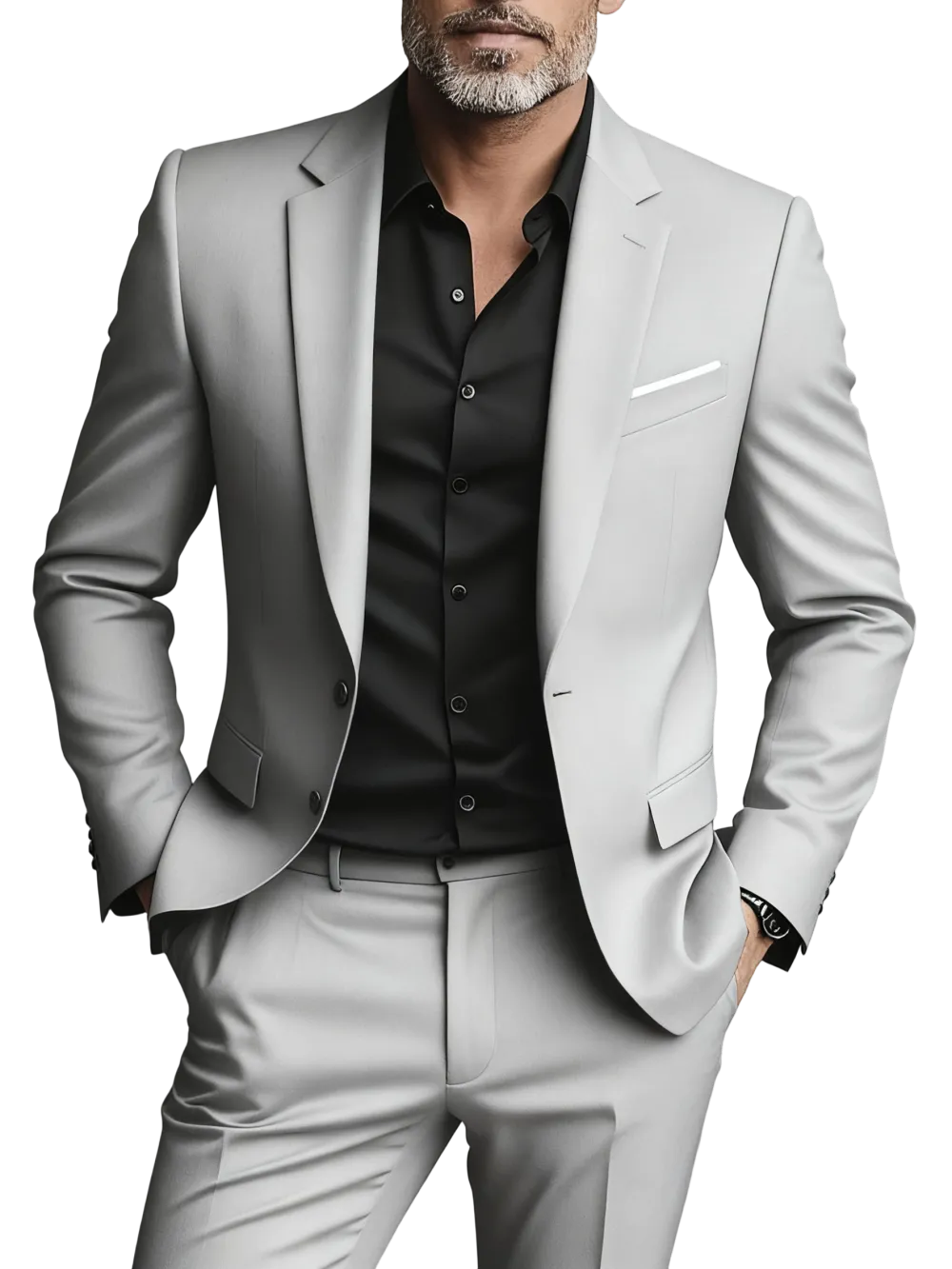 Men's two-piece formal suit