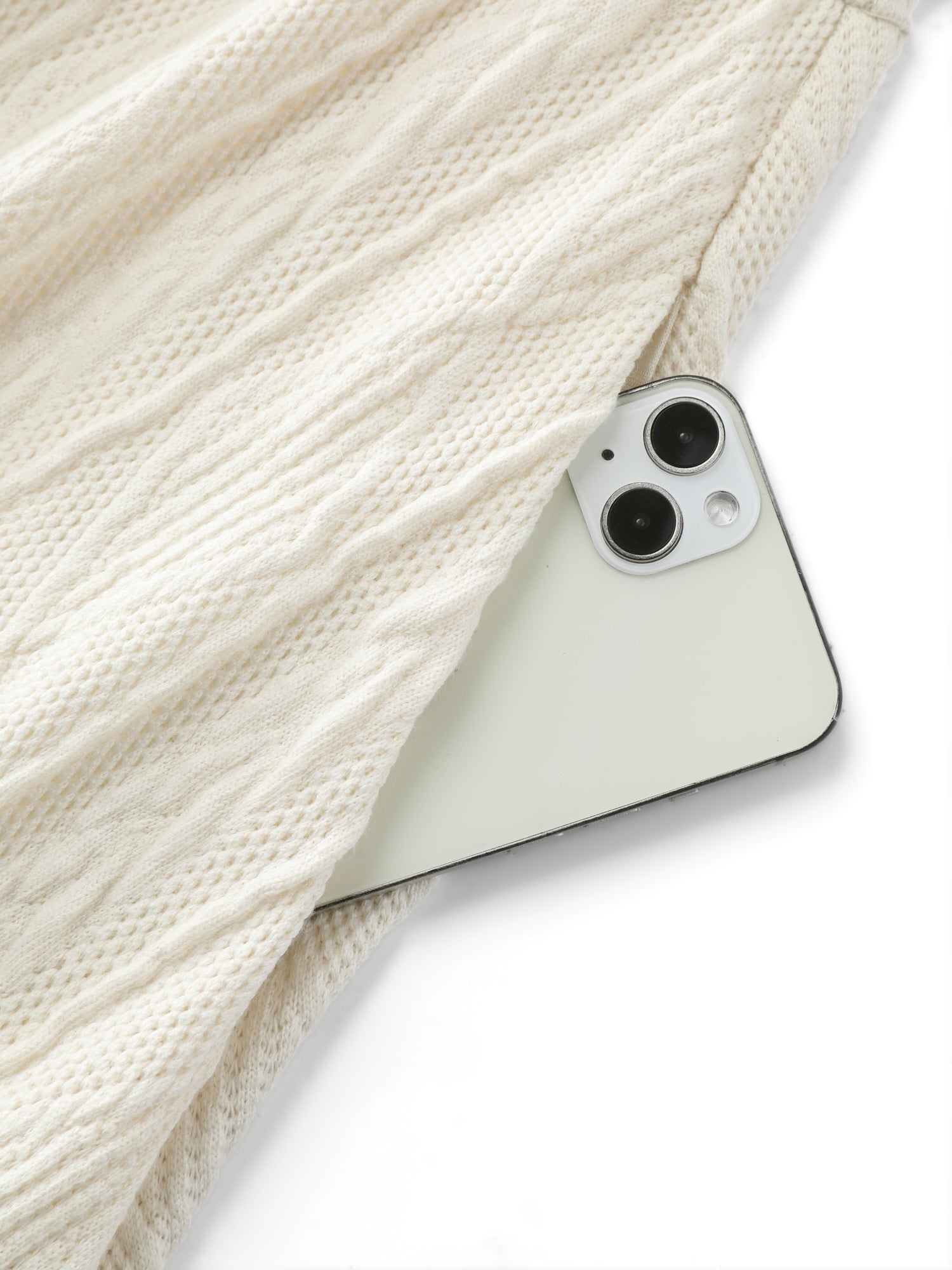 Textured Layered Hem Color Contrast Mini Dress