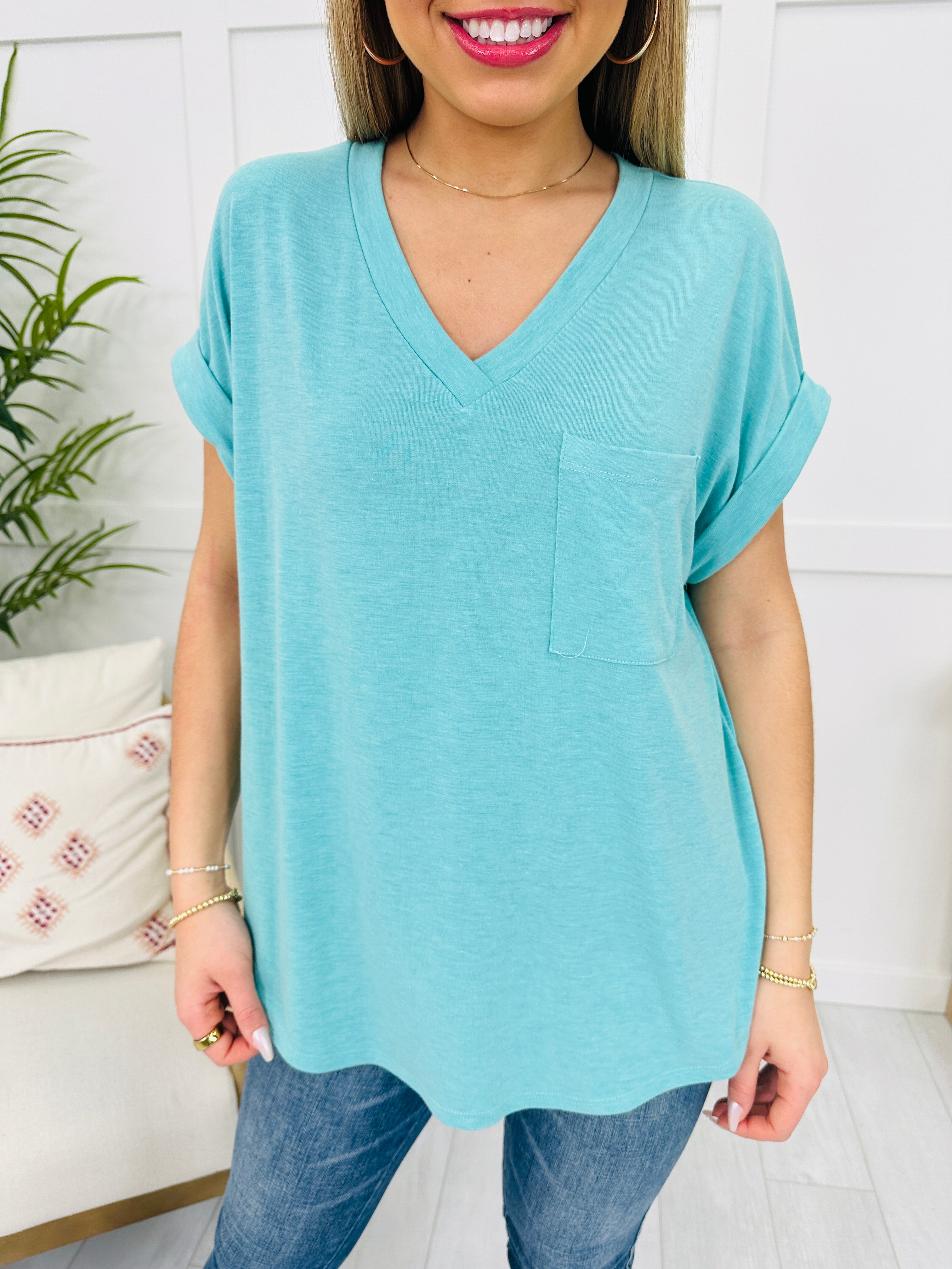 Just My Vibe Top- Multiple Colors!