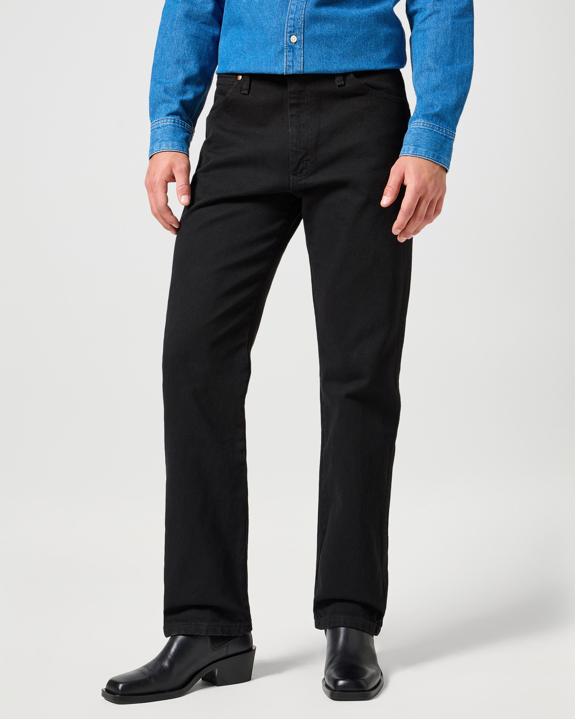 13MWZ Original Cowboy Cut Mens Jeans - Shadow Black