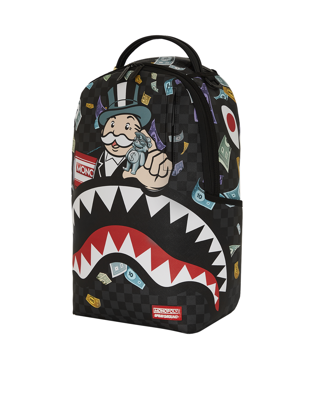 MONOPOLY SHARK RICH BACKPACK