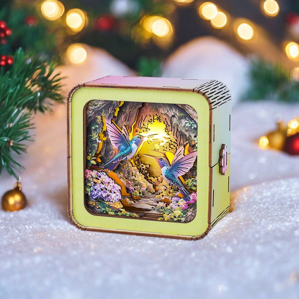 Flower Fairy Kit - 3D Wooden Puzzle Night Light