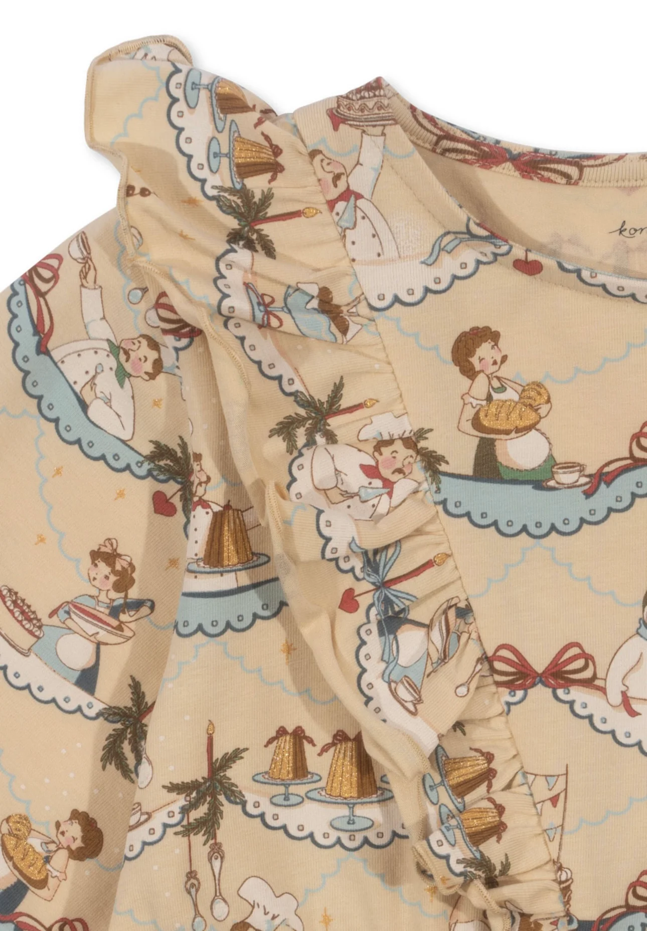 basic frill dress gots - sugar pie