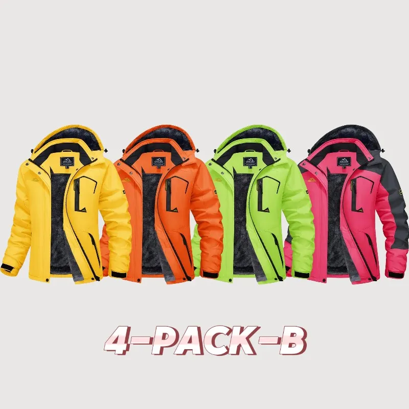 🔥8 Pieces For Only $24-Women's Waterproof Ski Jacket