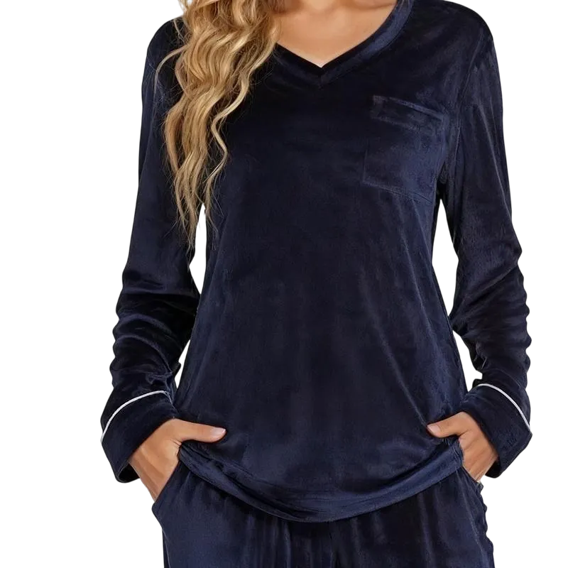 Pajamas Sets Velvet PJs Set