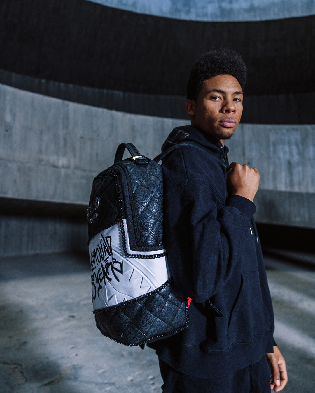 HELLO MY NAME IS 15 YEARS QUILTED BACKPACK (SUPER RARE)