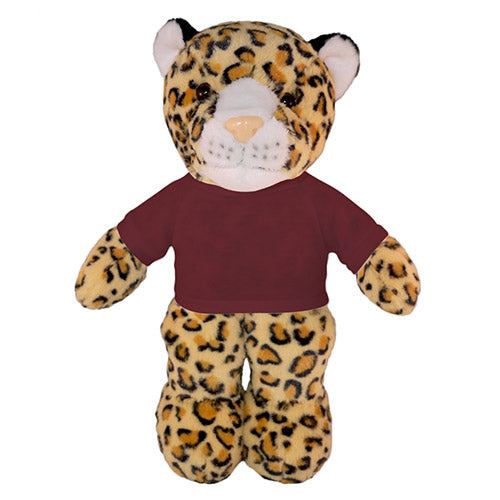 Soft Plush Leopard with Tee 8inch