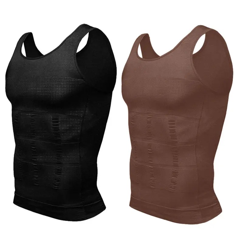 🔥8-Pack $24🔥Men's Sleeveless Shirt Shapewear Breathable Sport Vest