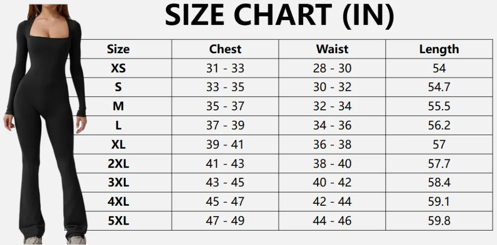 Jumpsuits for Women Square Neck Wide Leg