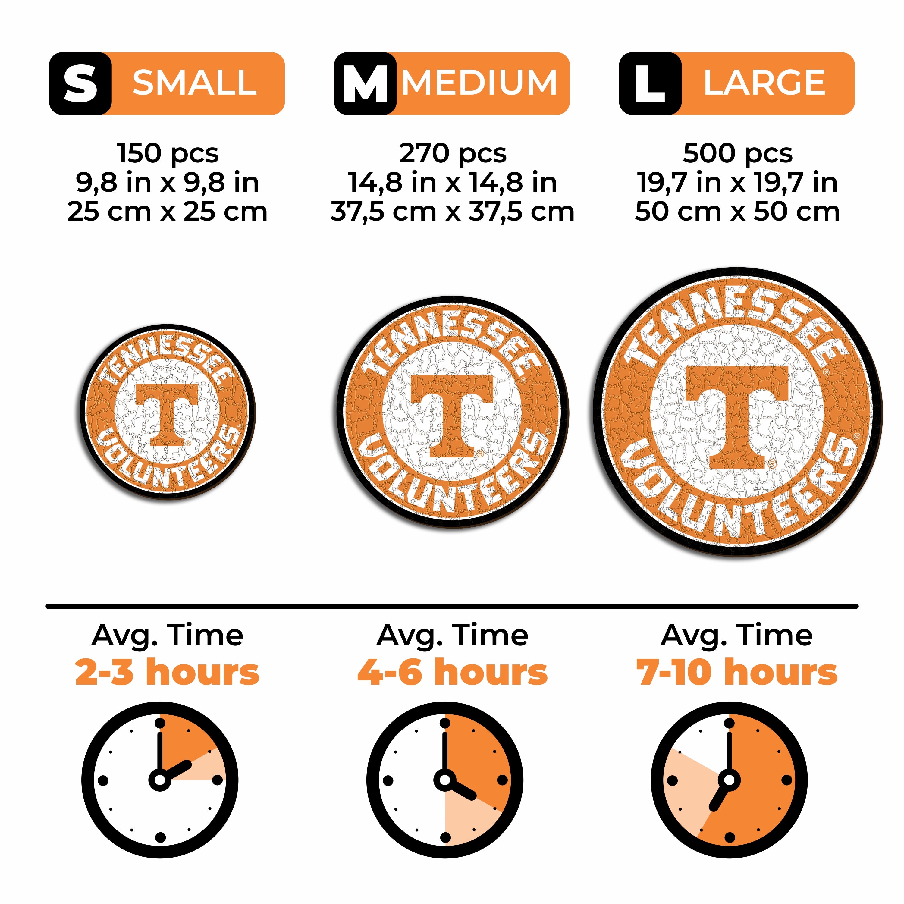 University of Tennessee - Wooden Puzzle