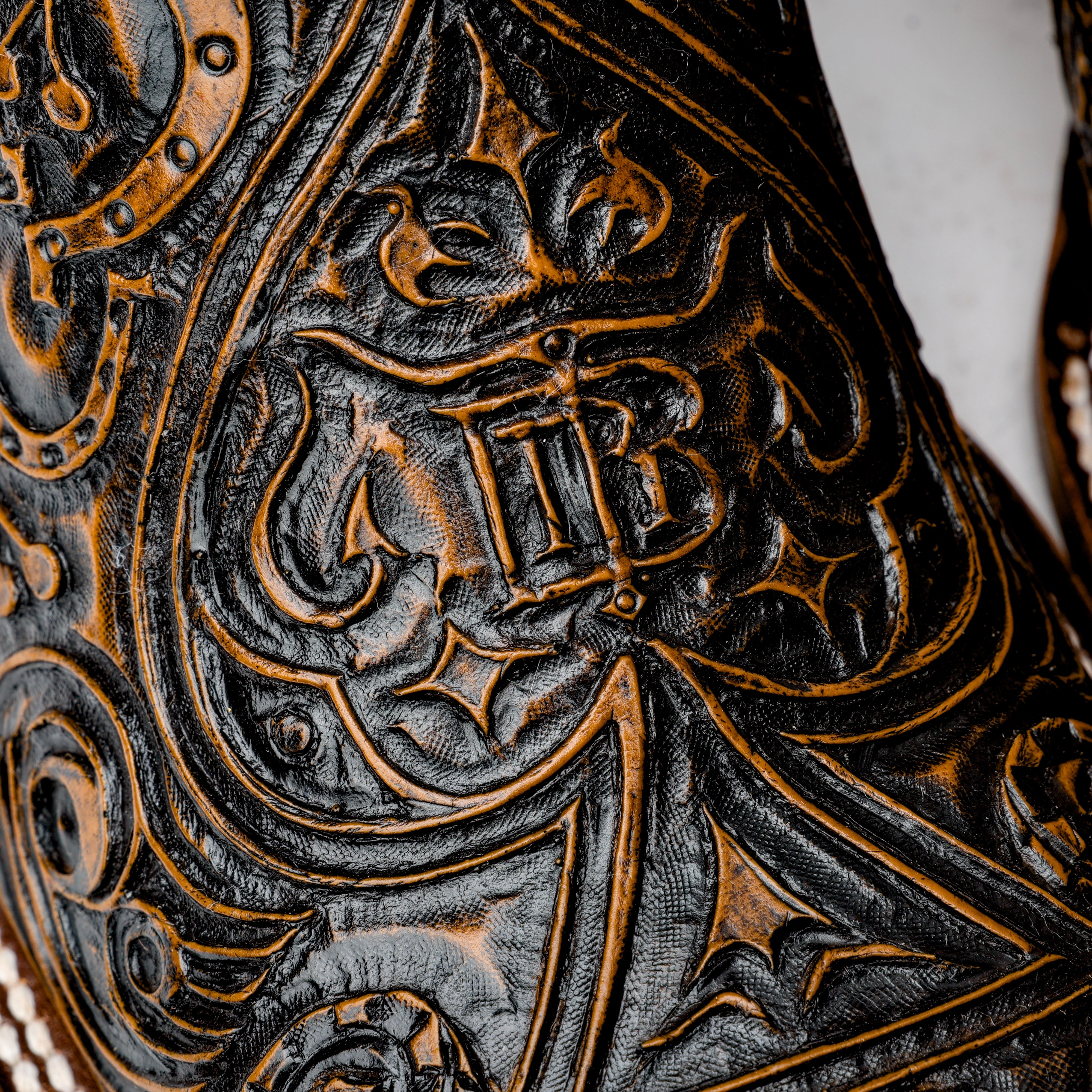 Ace Of Spades Brown - Square Toe