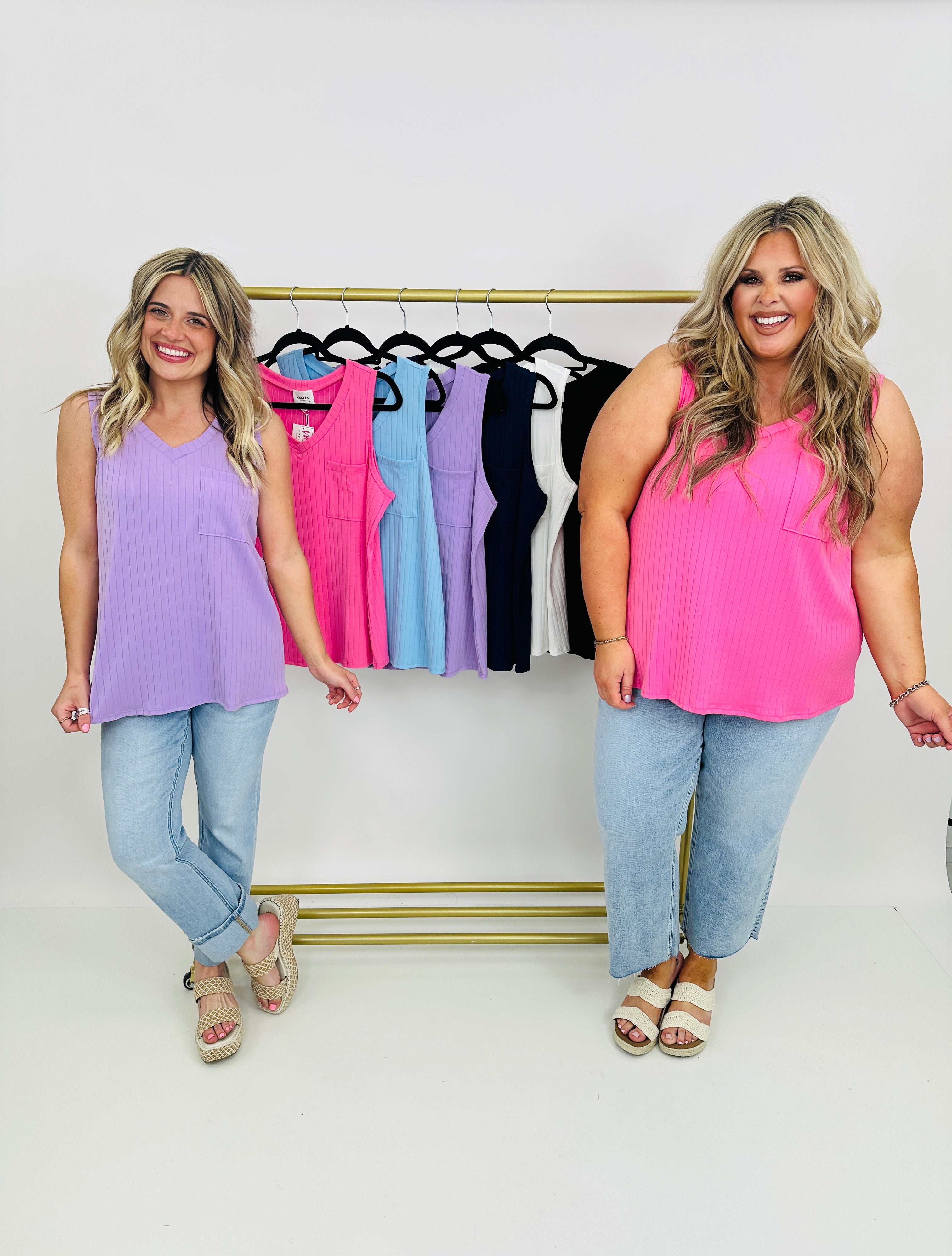 Everyday Basis Tank Top- Multiple Colors!