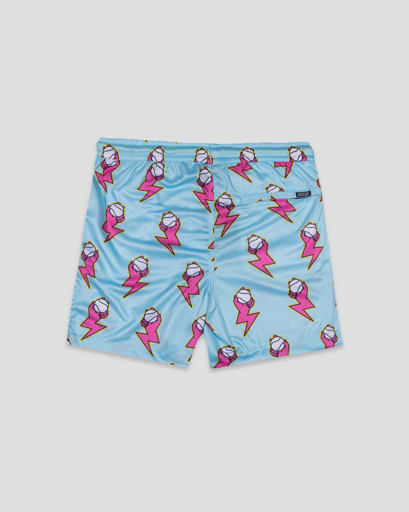 Electric Arms Diamond Air Mesh Shorts (Blue) - Youth