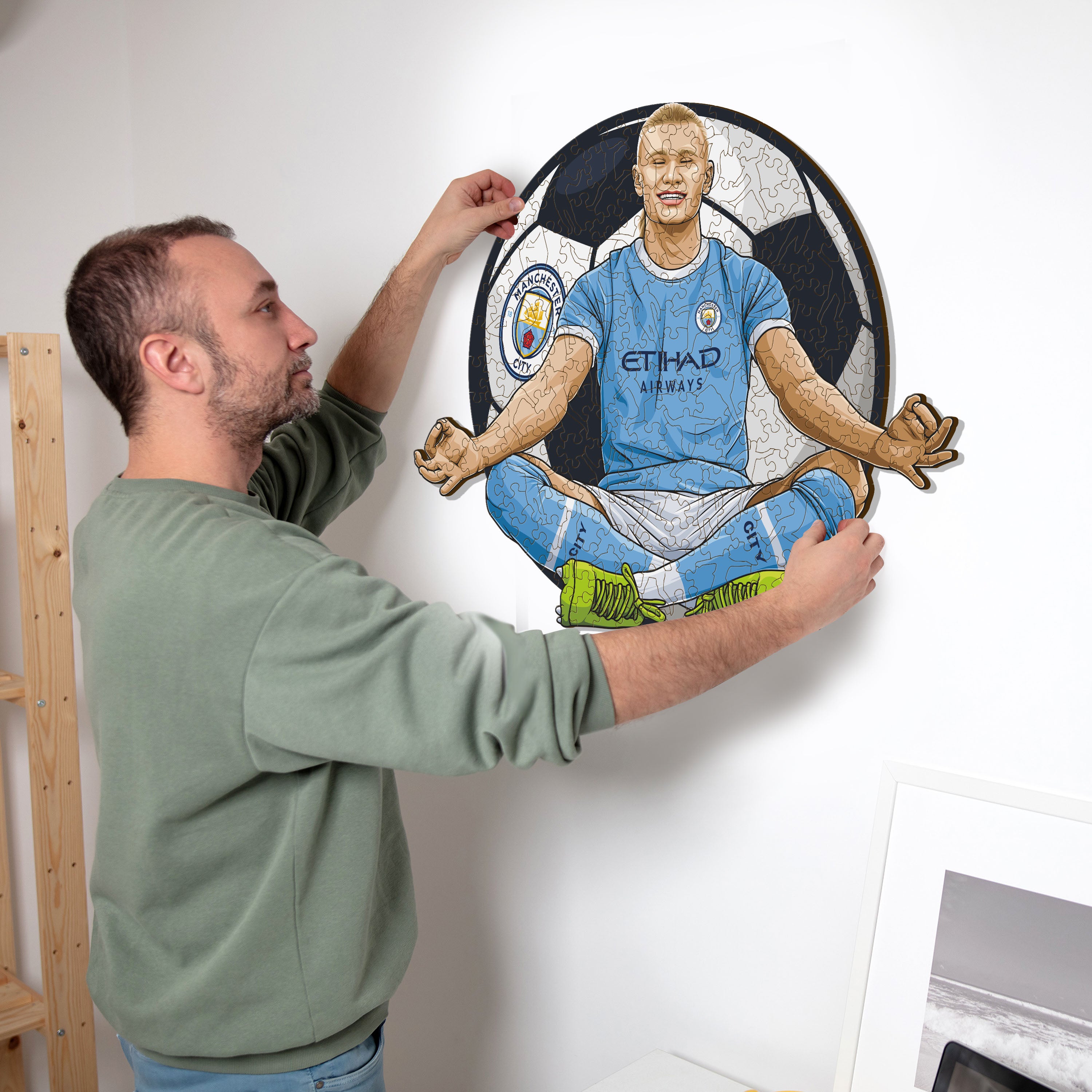 Erling Haaland - Wooden Puzzle