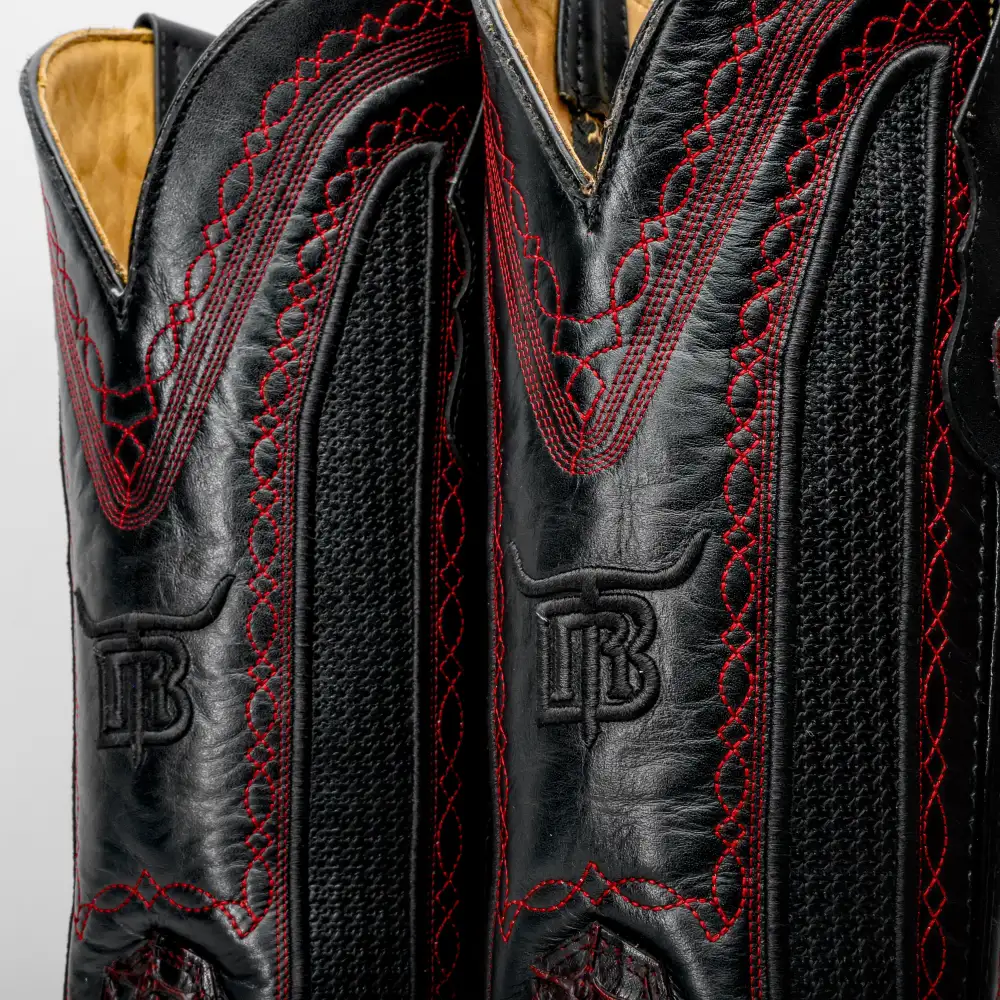 Ace Of Spades Black Cherry - Square Toe