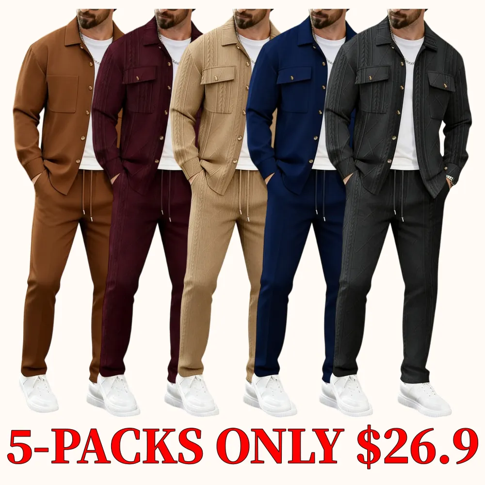 Men's new winter suit set