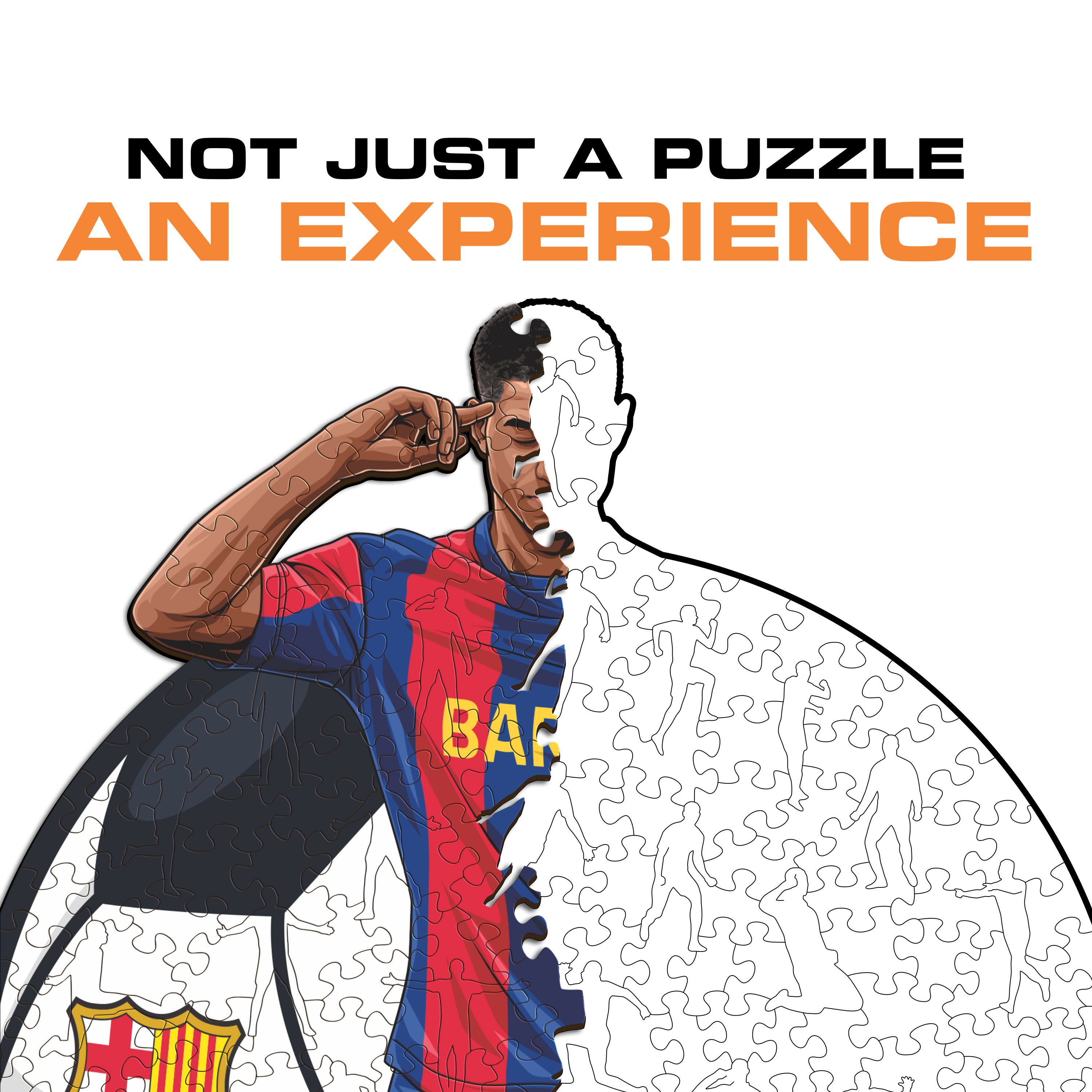 Marcus Rashford - Wooden Puzzle