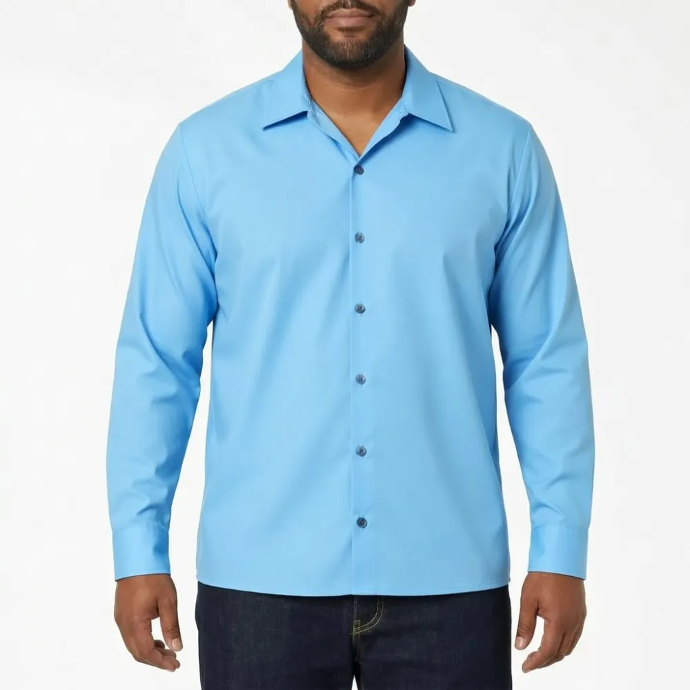 2026👍Work  Shirt 1574 Men's Long Sleeve Button Up Multiple Colors Available