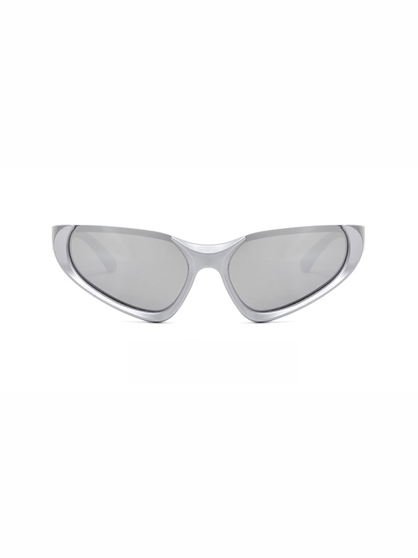 Geometric Sun-Protection Sunglasses Accessories