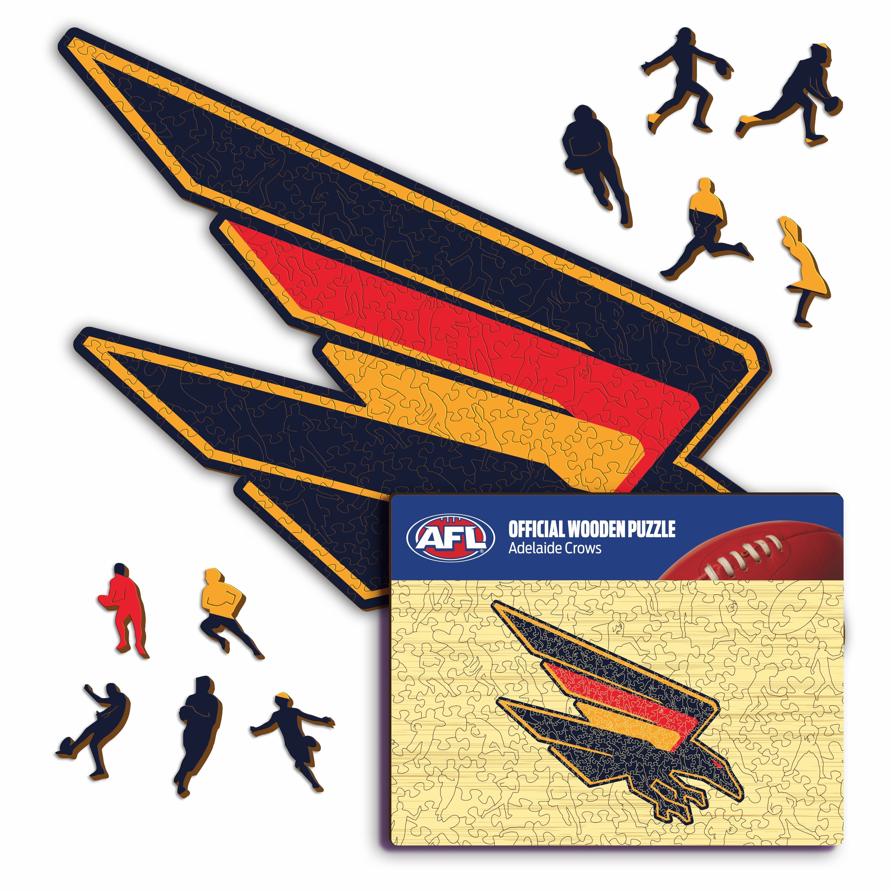 Adelaide FC Logo - Wooden Puzzle