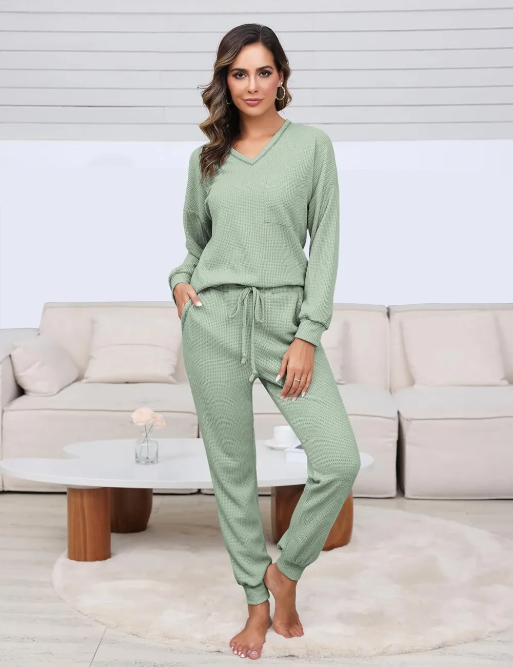 Womens Two Piece Outfits Lounge Sets
