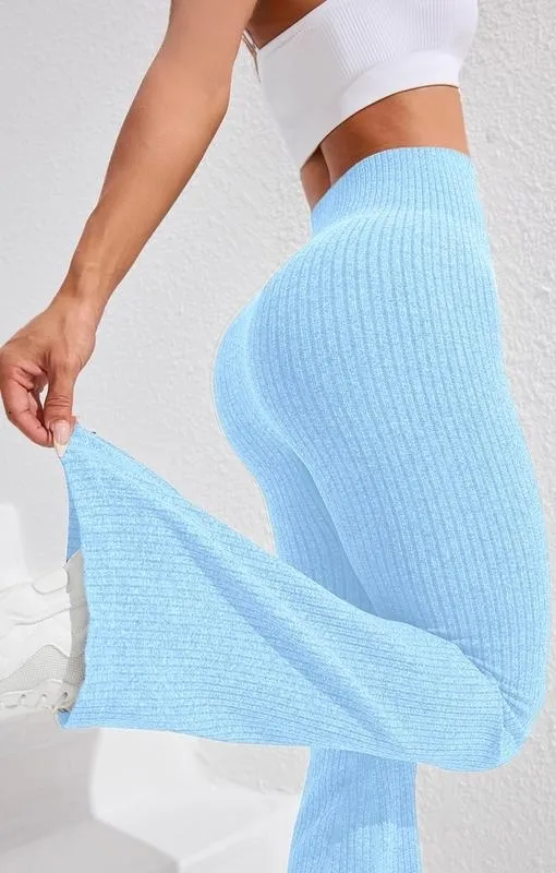 Women's Solid High Waist Sports Leggings