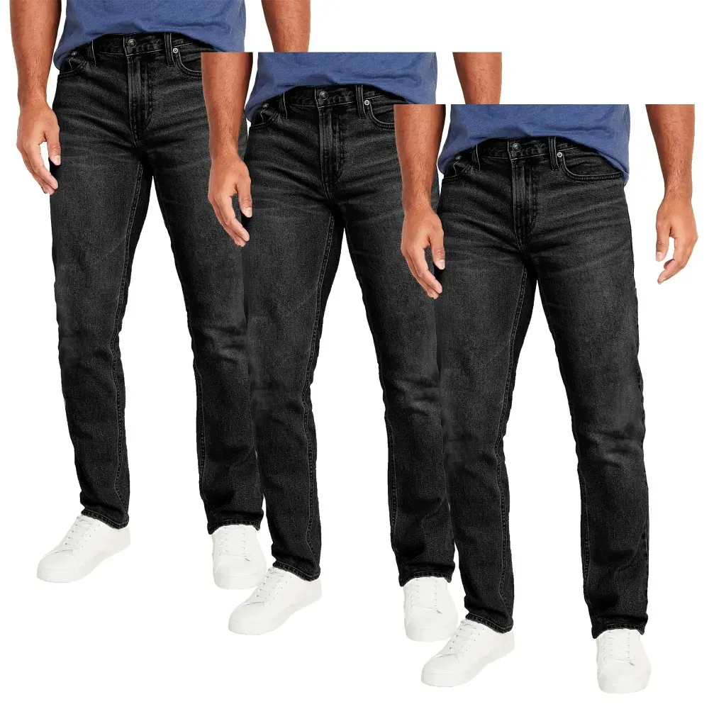 🔥Men's 3-Pack Rebar M4 Relaxed DuraStretch Basic Jeans