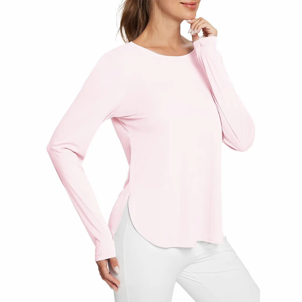 Women's UPF 50+ Sun Shirt – Lightweight Long Sleeve Hiking & Fishing Top