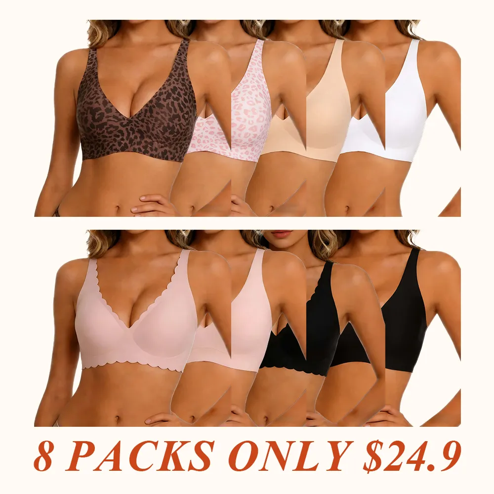 Women Comfortable Push Up Bras Wireless Seamless Full Coverage Bra Buttery Soft Everyday Tshirt Bra,comfortable