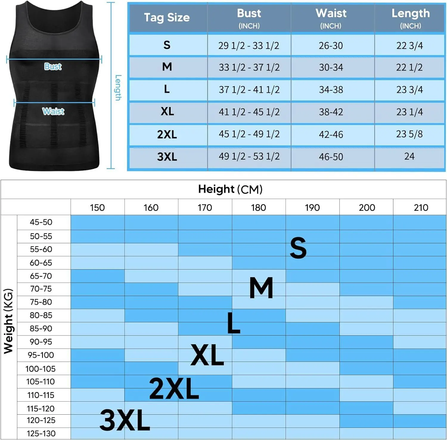 🔥8-Pack $24🔥Men's Sleeveless Shirt Shapewear Breathable Sport Vest