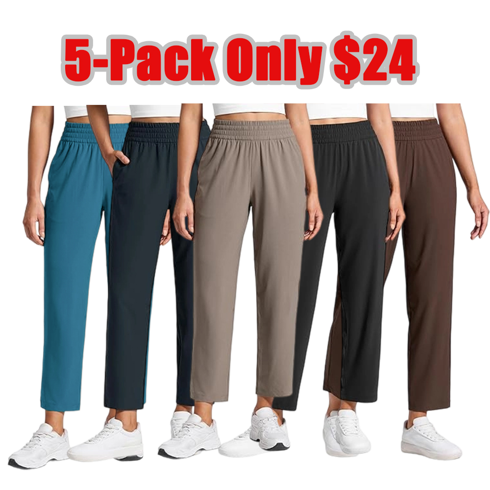 Lightweight Drapey Tapered Ankle Pants for Women