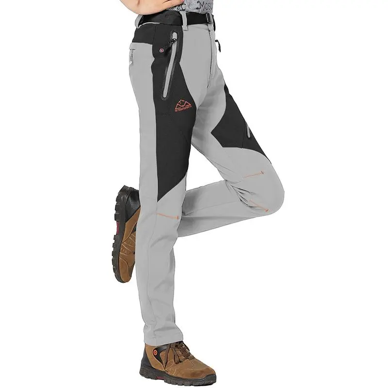 Women's Snow Pants Waterproof Insulated Fleece Thermal Ski Hiking Snowboard Pants