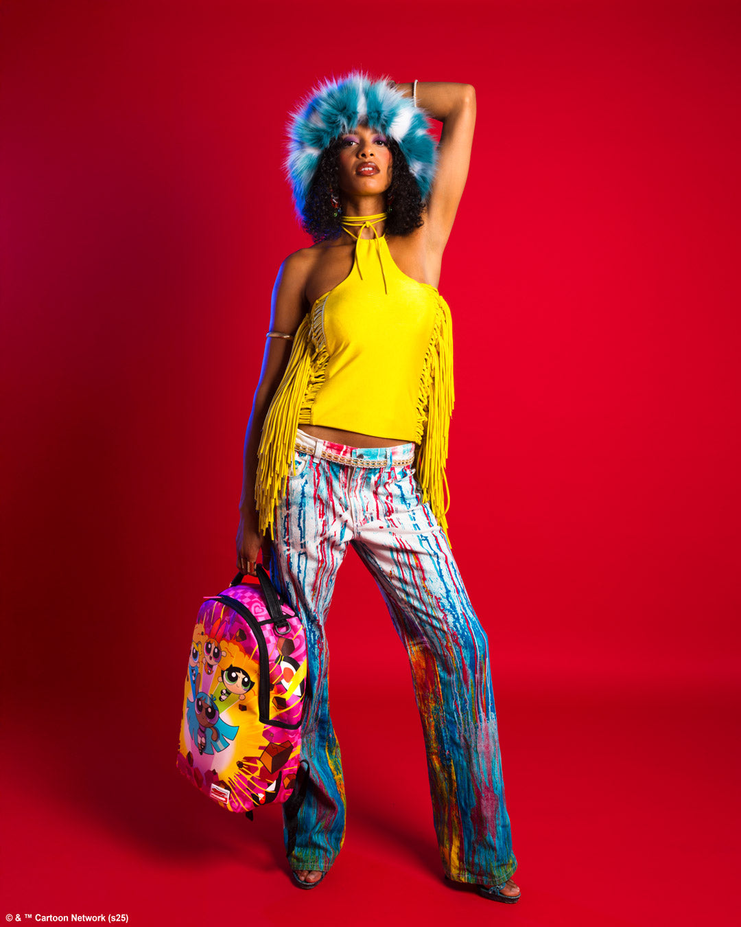 POWERPUFF BUSTIN THRU DLXSV BACKPACK