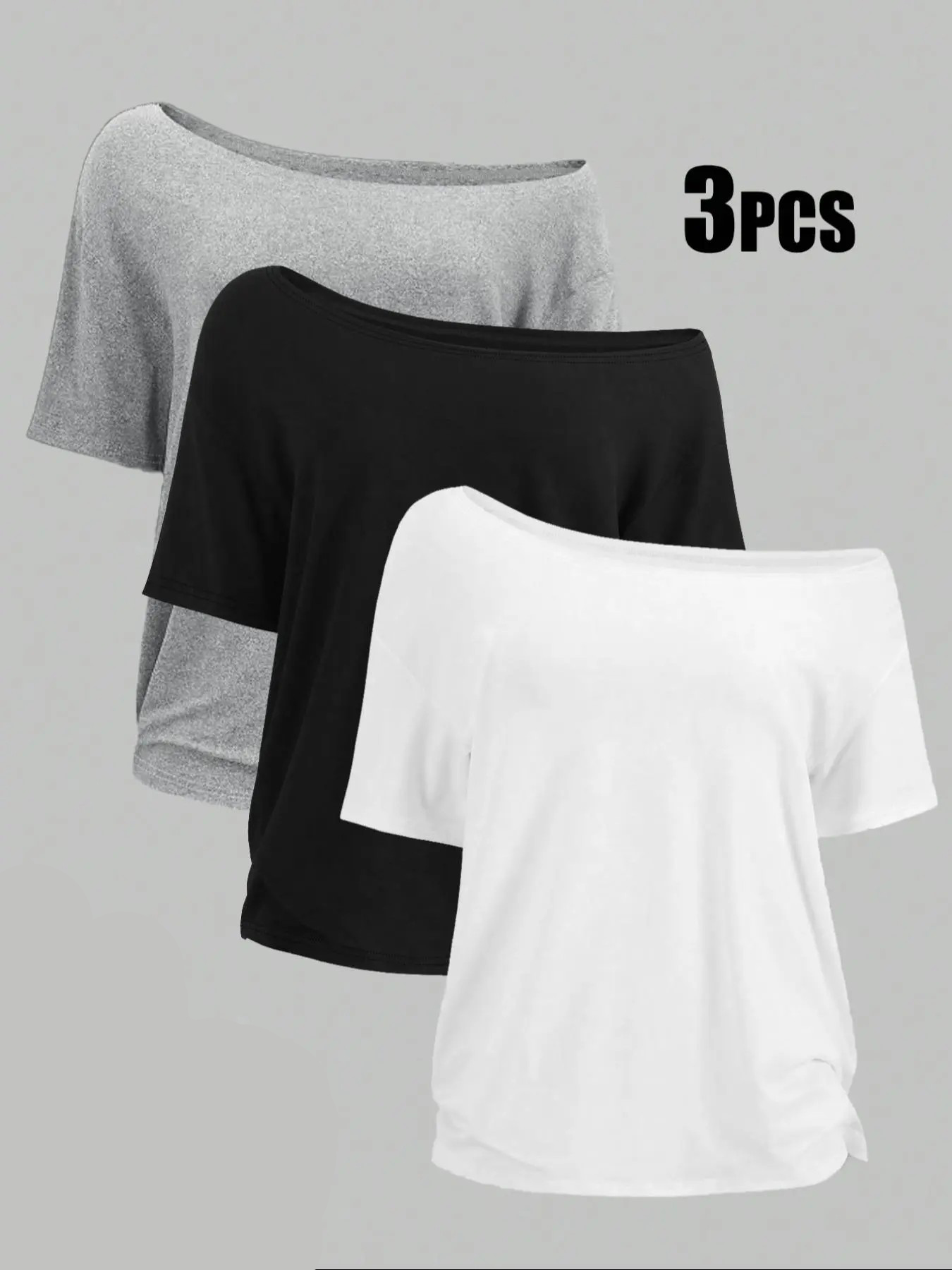 💝 Last day, Don’t miss out⏰Women's Solid Basic Short Sleeve Tee - All-Season