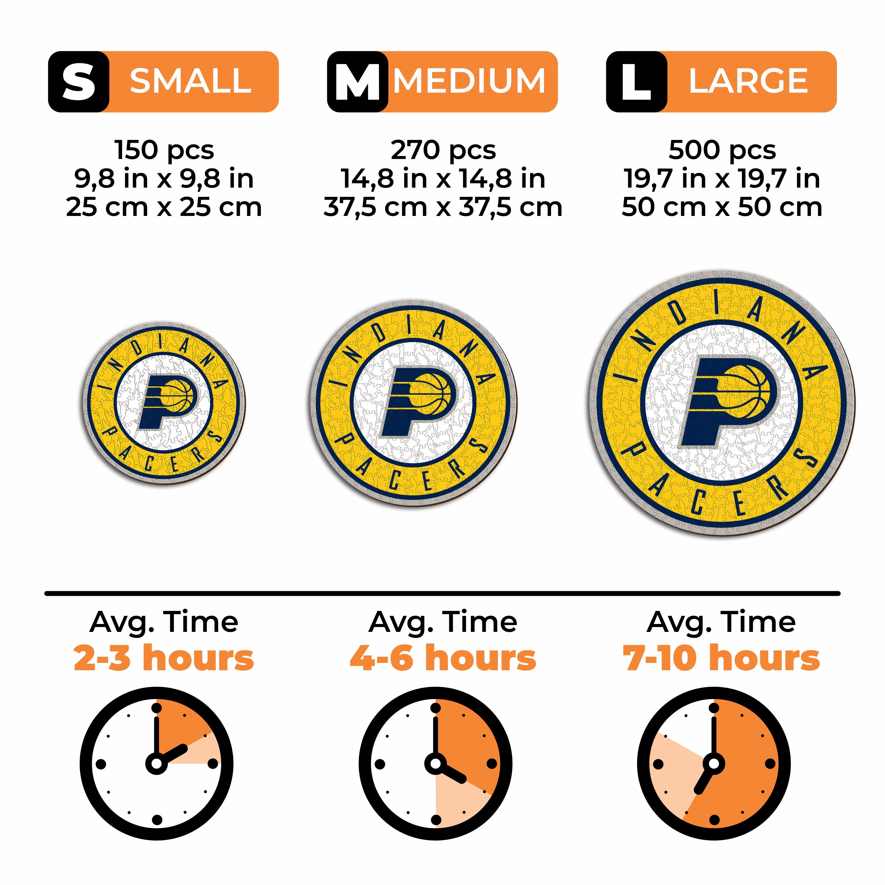 Indiana Pacers™ - Wooden Puzzle