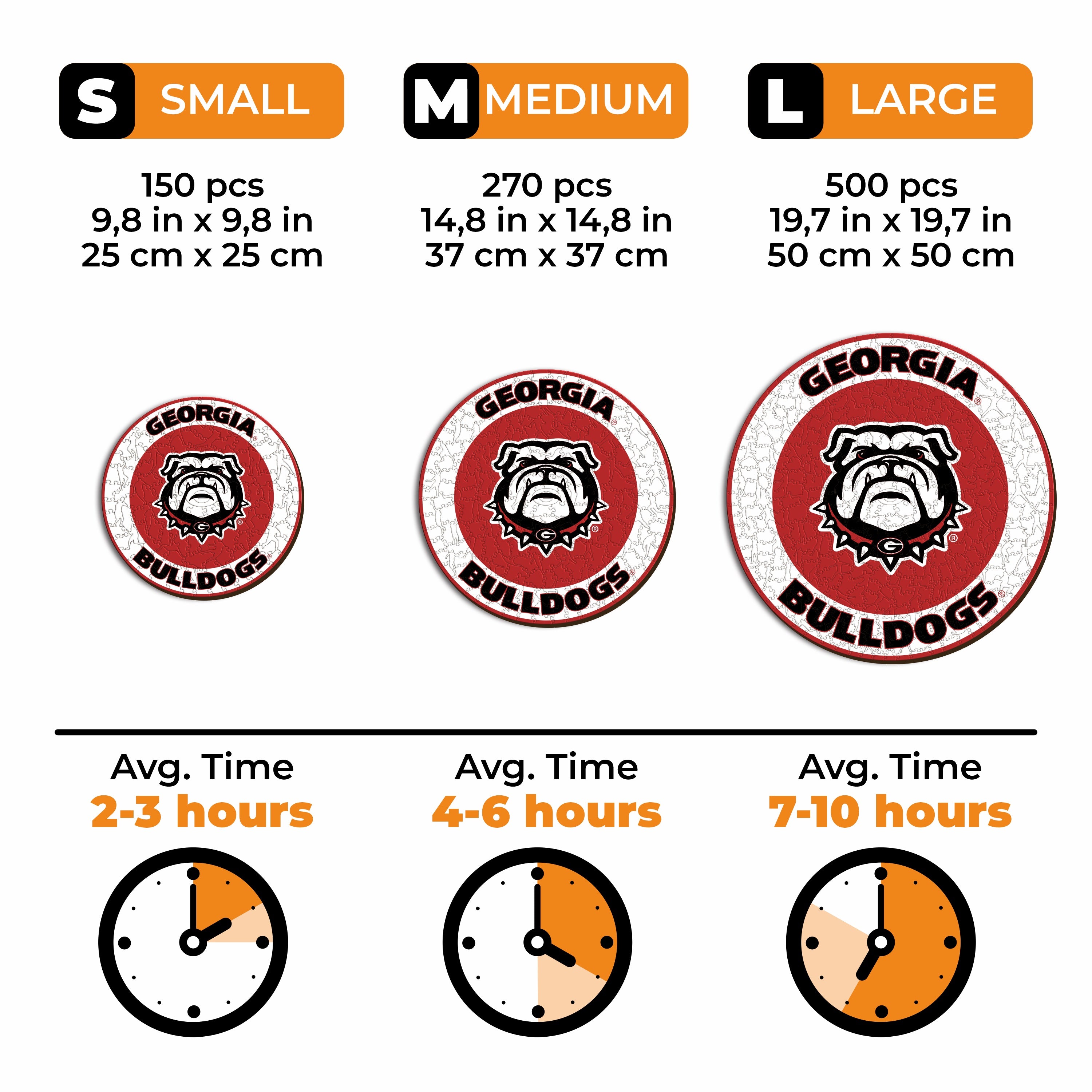 University of Georgia - Wooden Puzzle