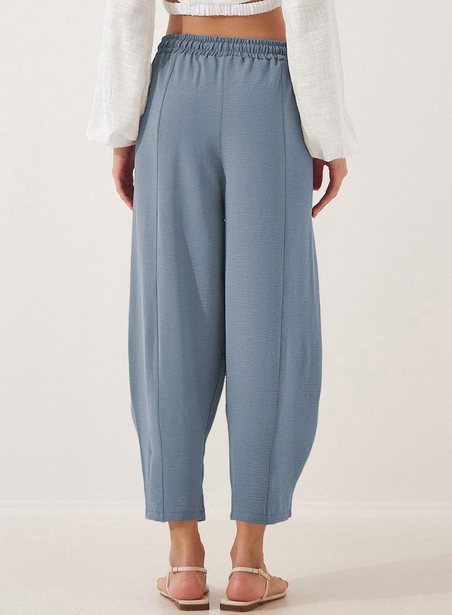 Plain Loose Simple Pants