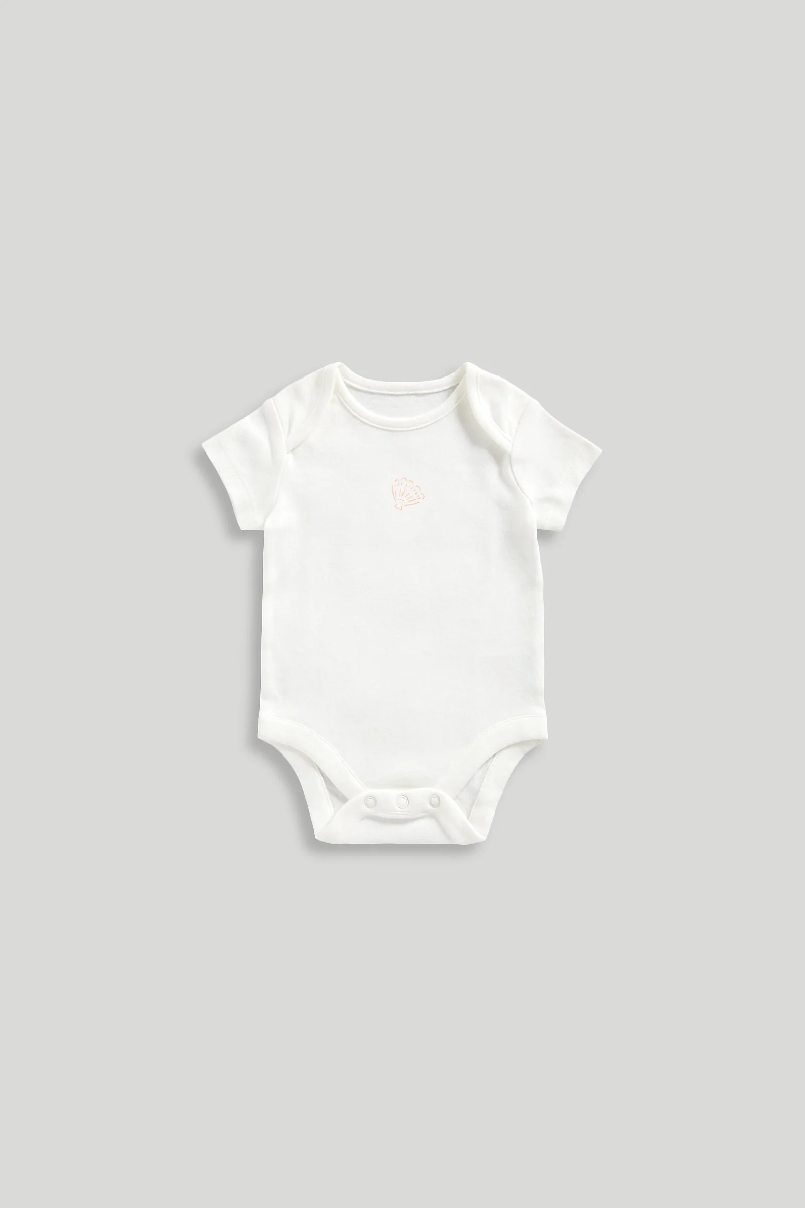 5 Pack Shells Short-Sleeved Bodysuits