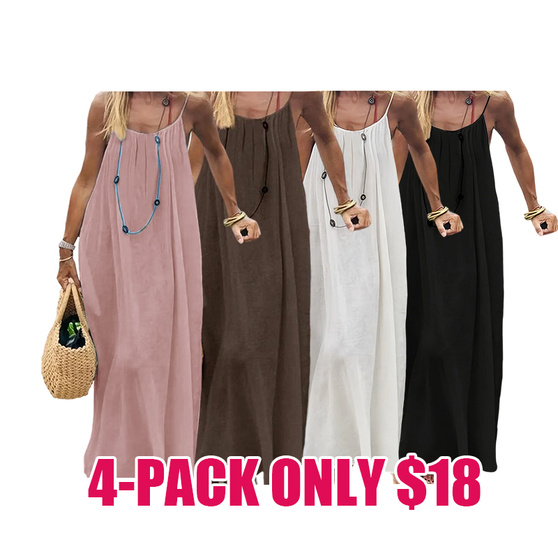 Women’s Summer Backless Cami Dress