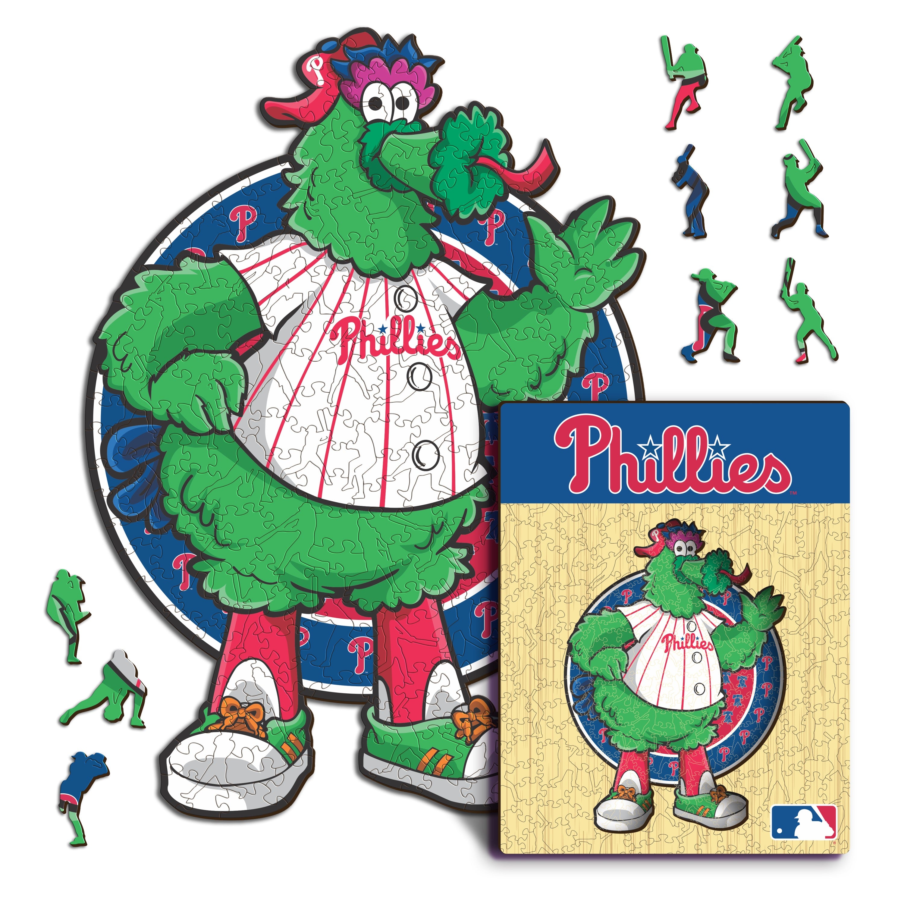 Philadelphia Phillies™ Mascot - Wooden Puzzle