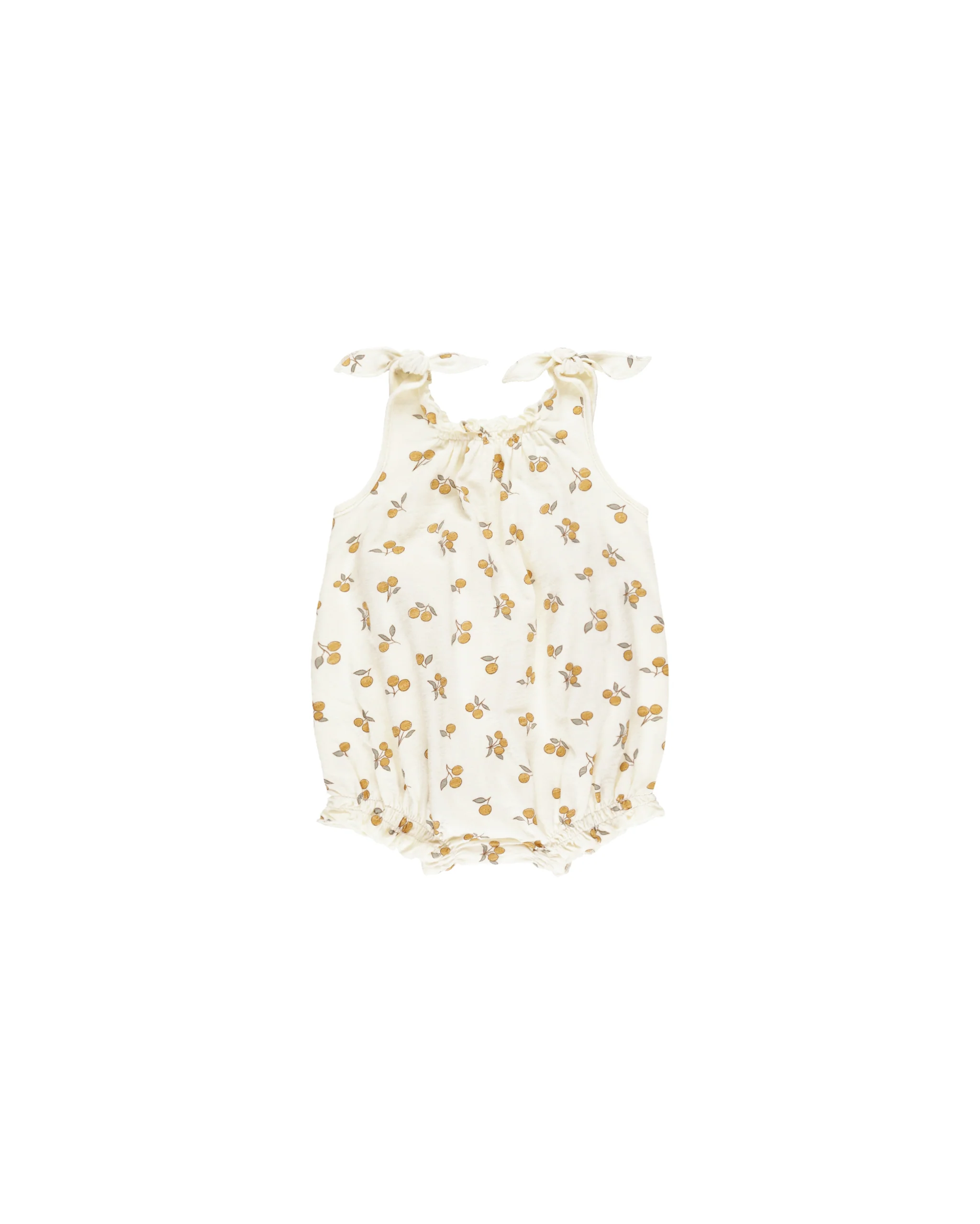 Shoulder Tie Bubble || Oranges