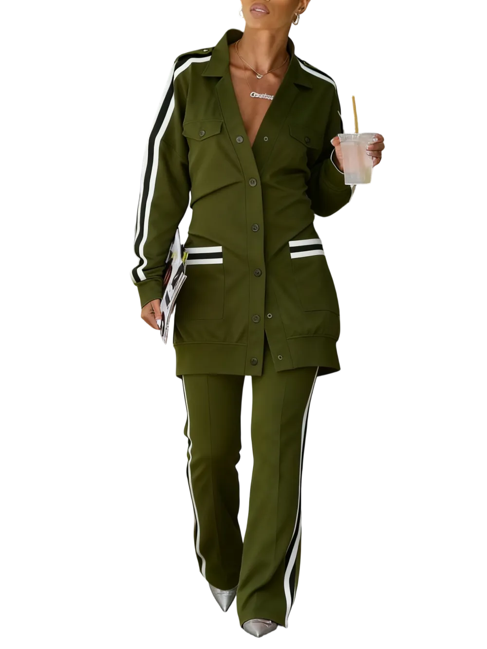 High wasited sporty set