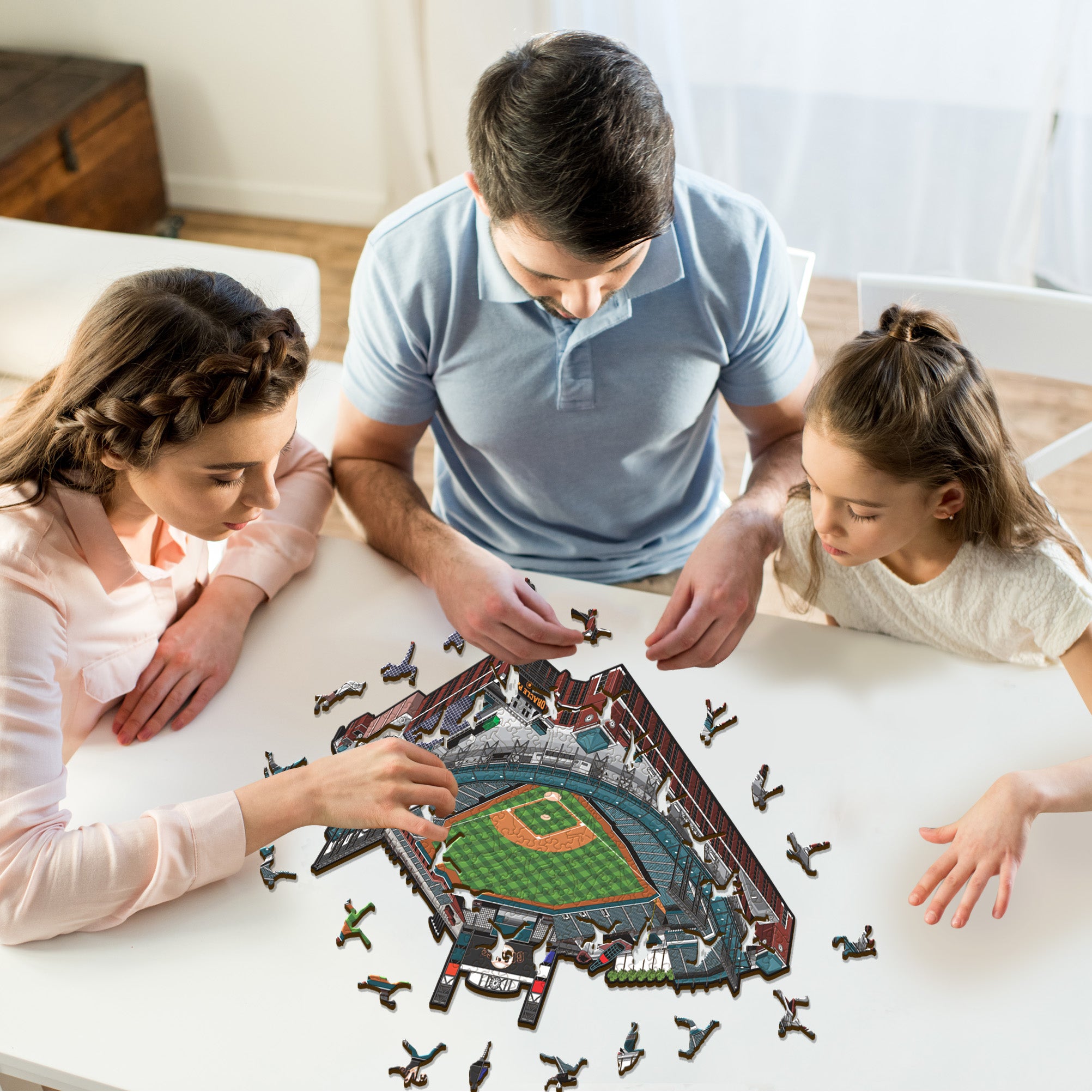 San Francisco Giants™ Oracle Park Stadium - Wooden Puzzle