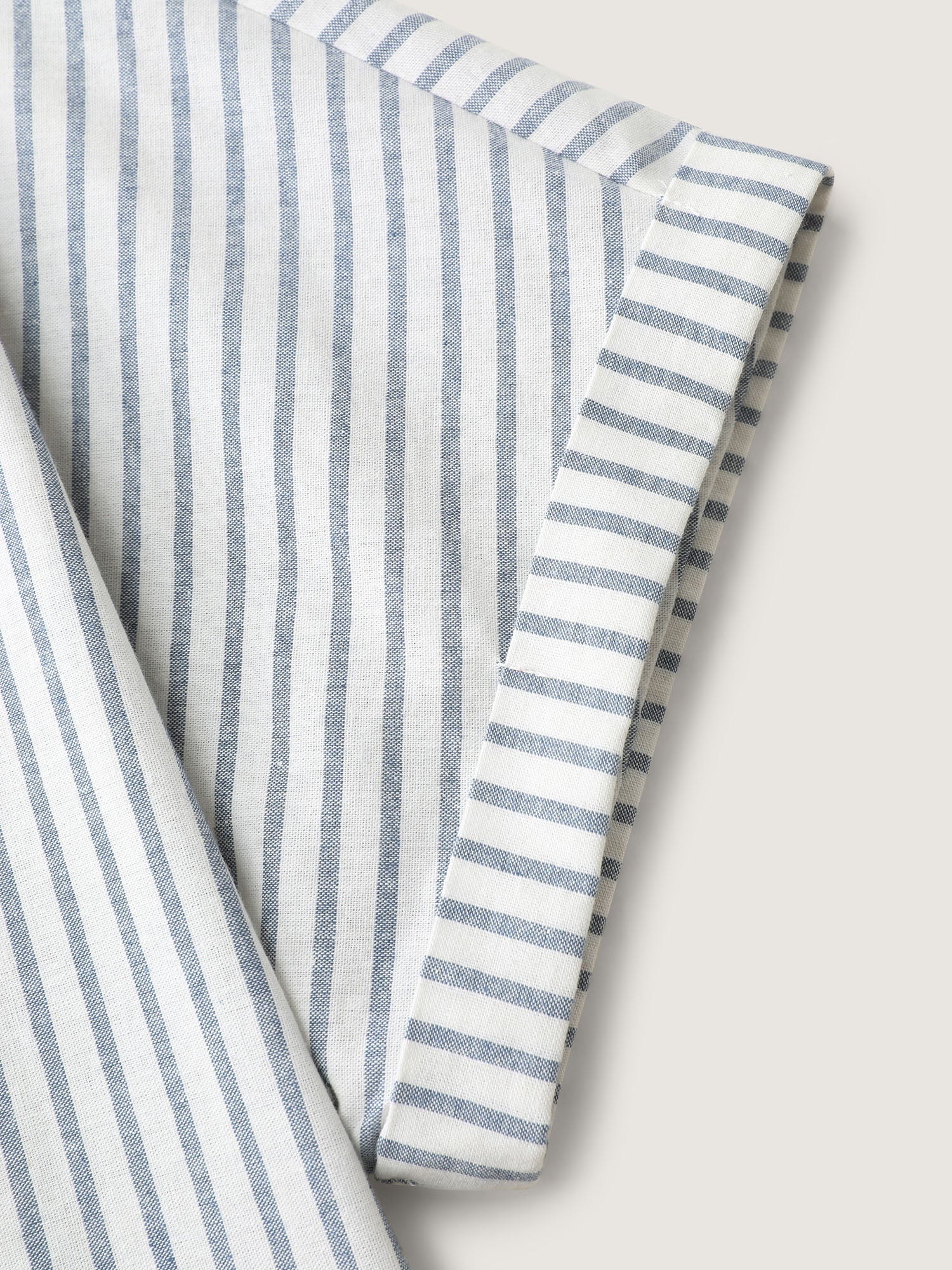 Pure Cotton Side Knotted Waist Mini Dress