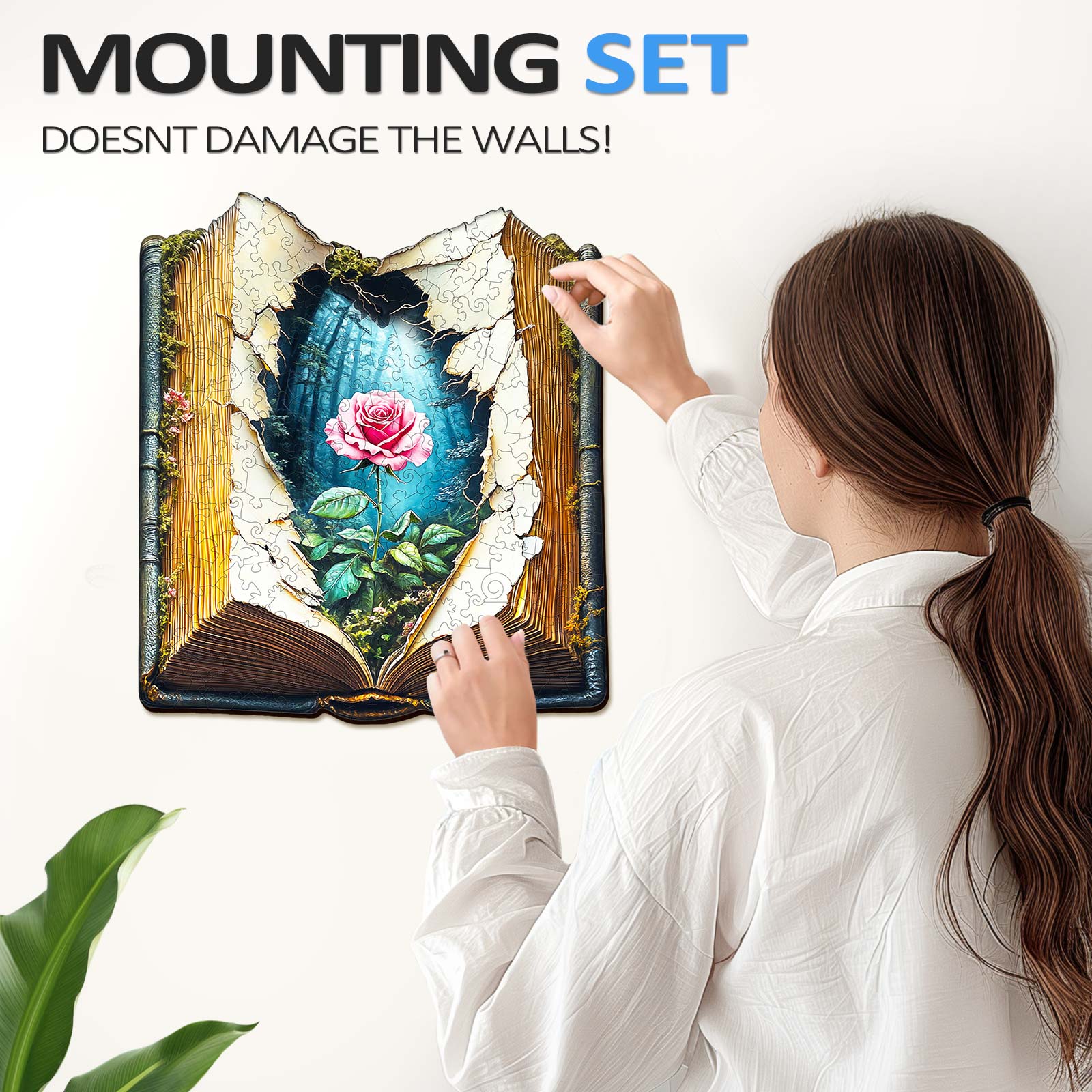 Blooming Story  Wooden Jigsaw Puzzle